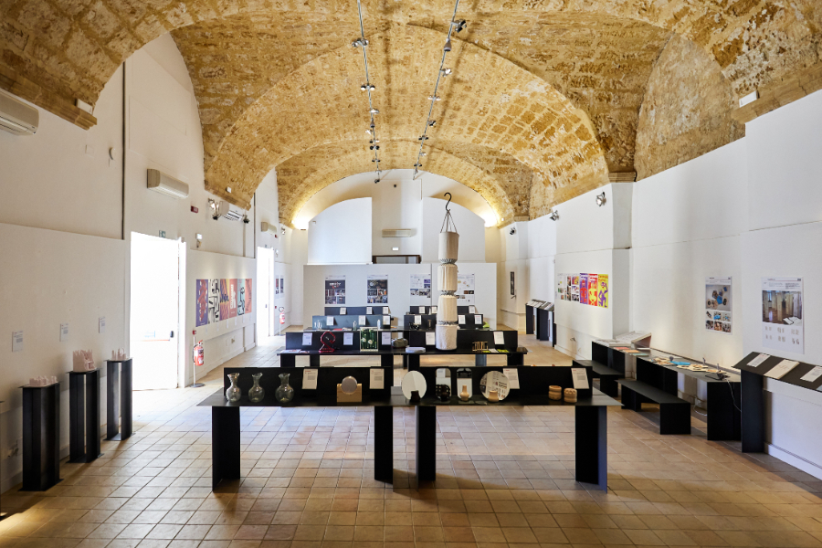 Allestimento mostra Design & Territori